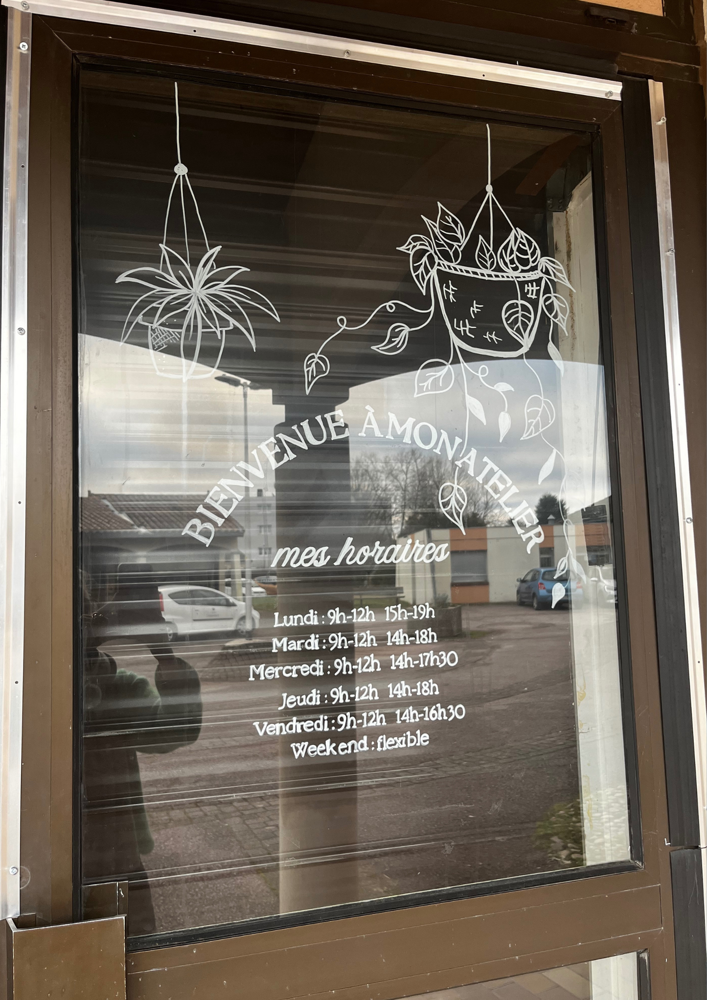 Décors sur vitres Echo Chromatique