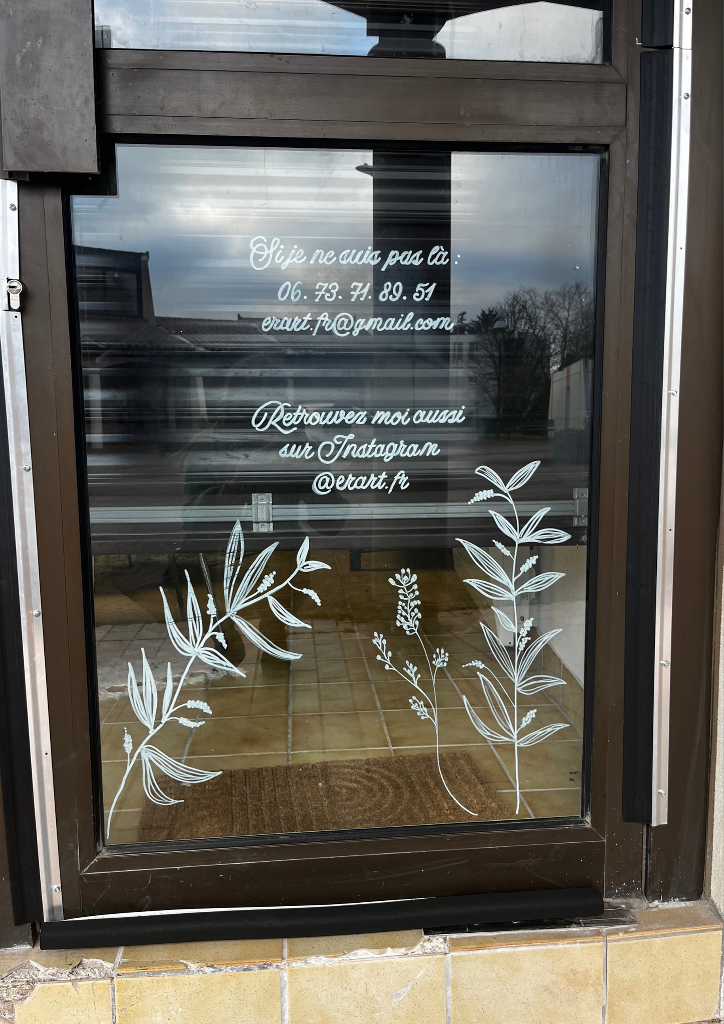 Décors sur vitres Echo Chromatique