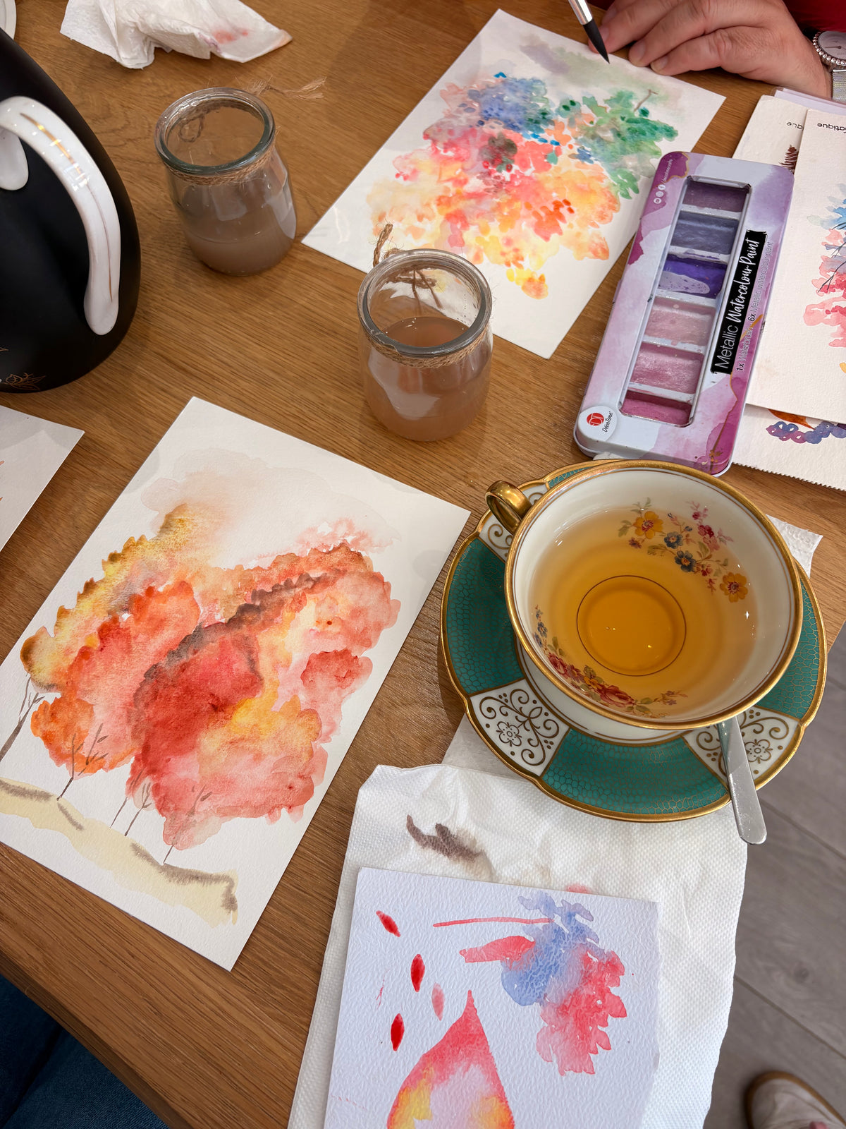 23/10 - Goûter Aquarelle