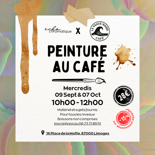 07/10 - Peinture au café