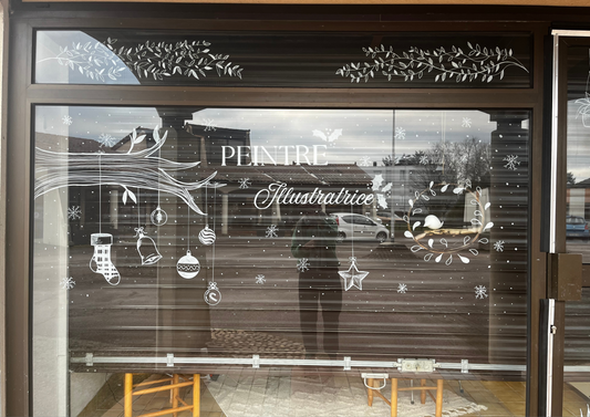 Décors sur vitres Echo Chromatique