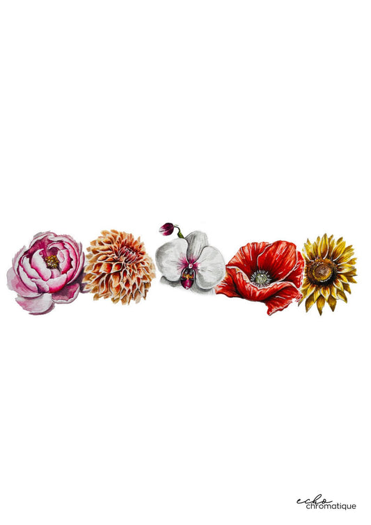 Des fleurs pour Papi