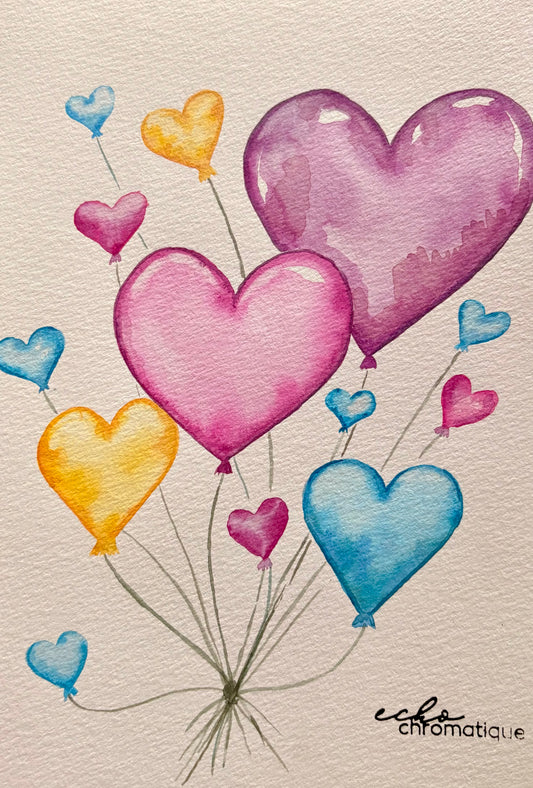 Ballons cœur