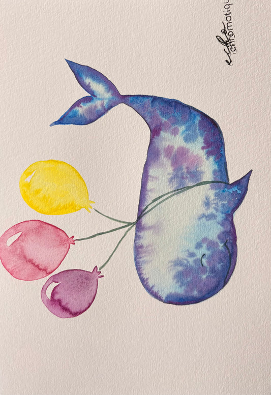 Baleine ballons
