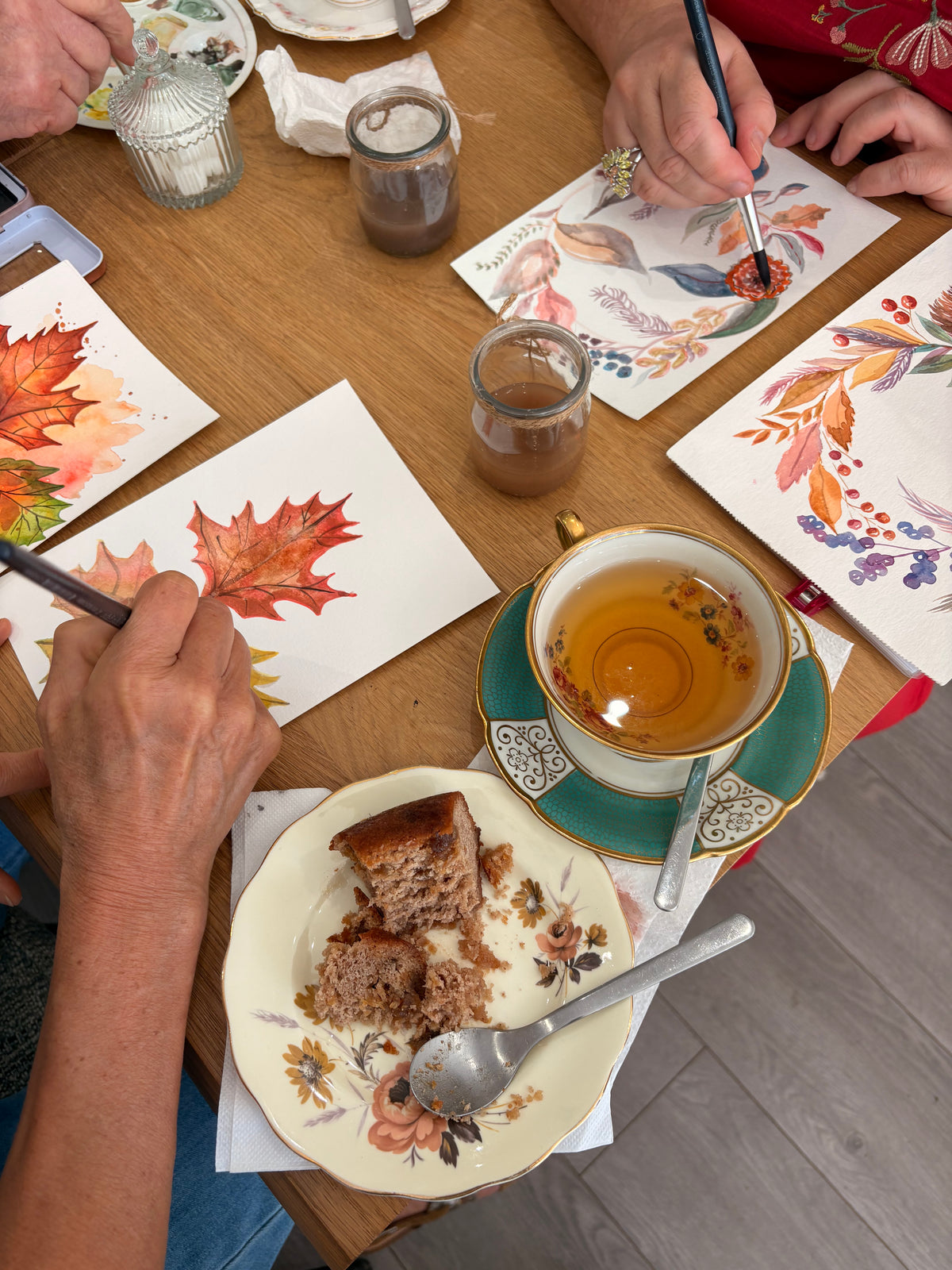 23/10 - Goûter Aquarelle