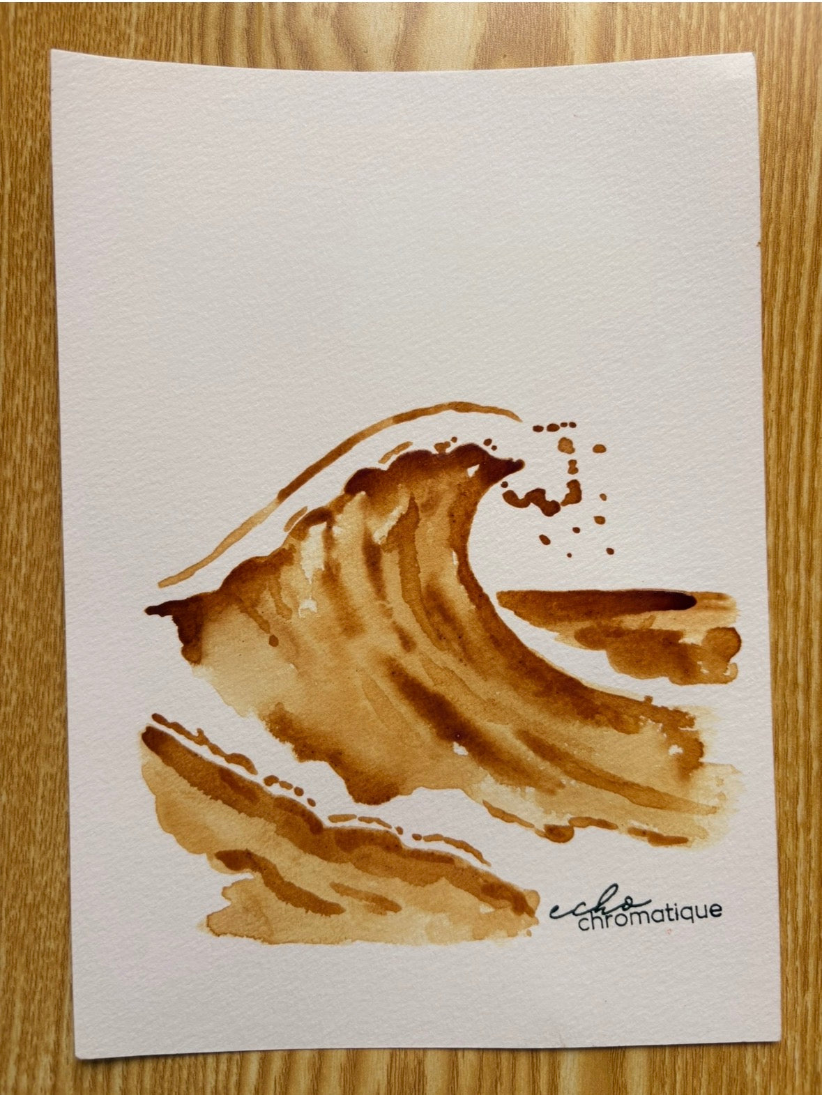 Atelier peinture au café