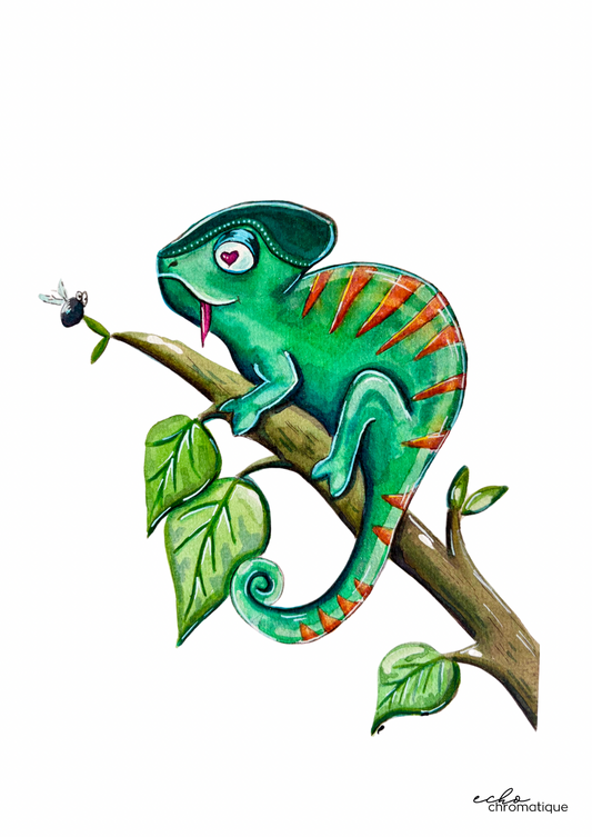 Caméléon étincelant