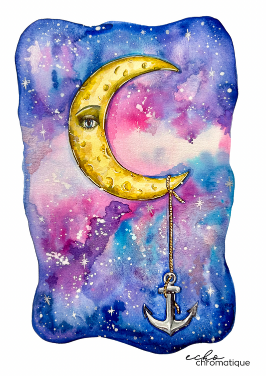 Être dans la lune