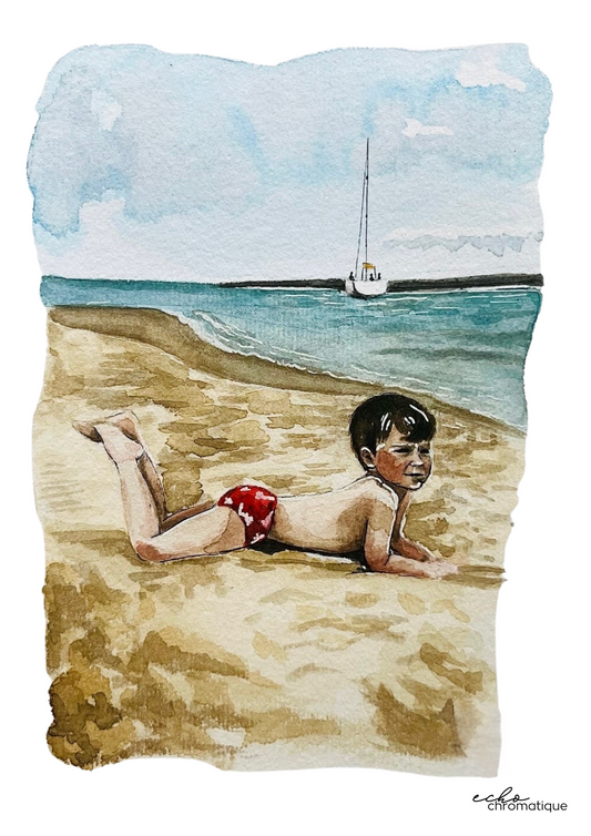 Plage d'enfance